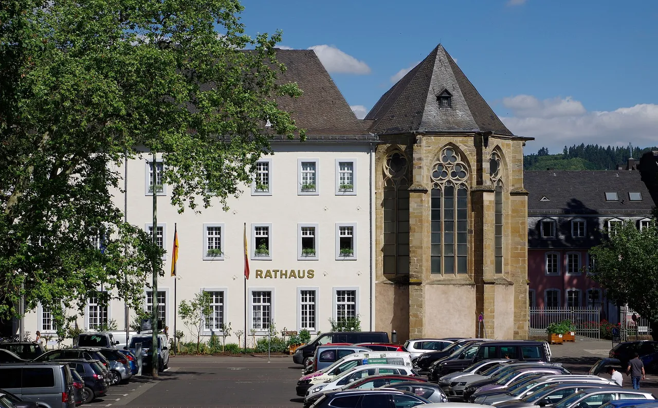 Gebäude des Augustinerhofs in Trier, heute Sitz der Stadtverwaltung