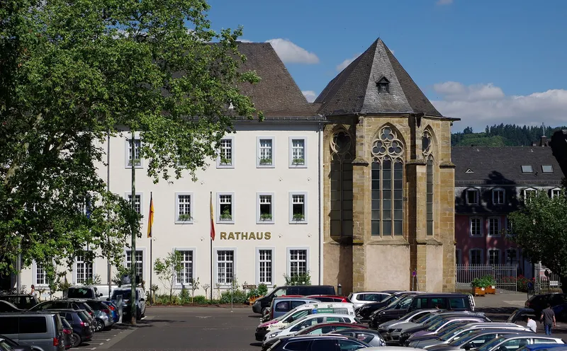 Gebäude des Augustinerhofs in Trier, heute Sitz der Stadtverwaltung