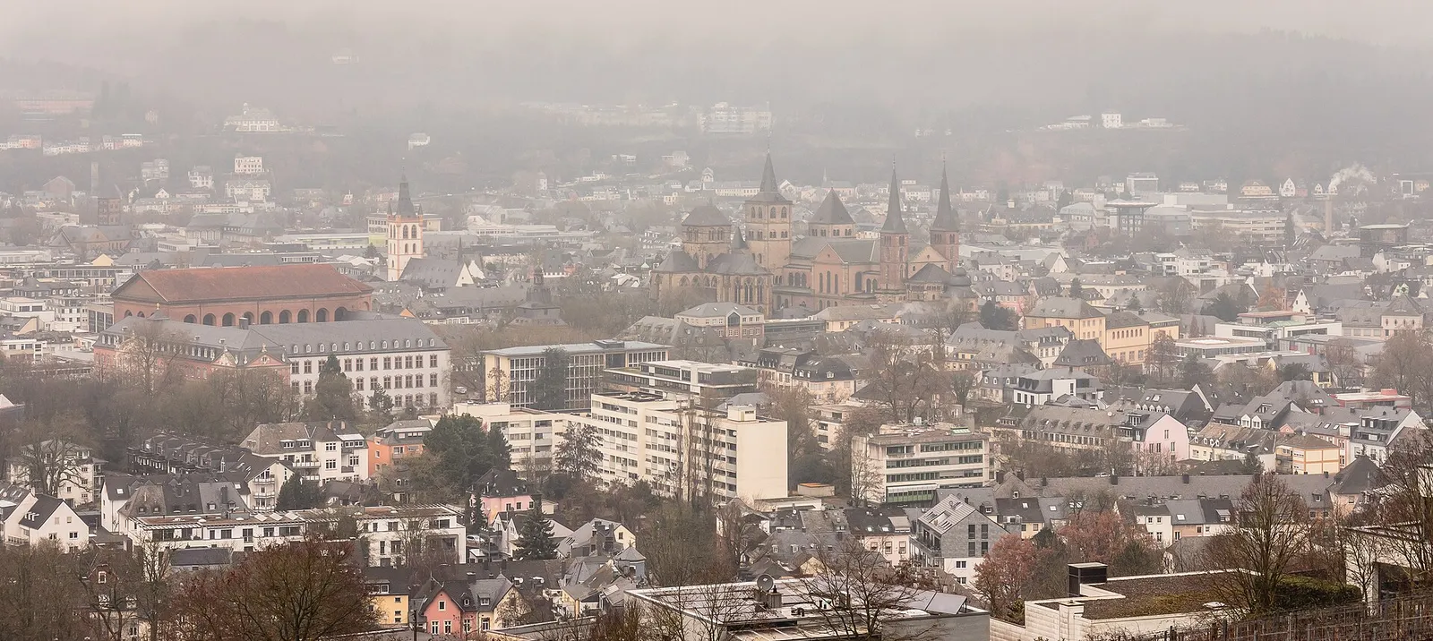 Blick vom Petrisberg auf Trier